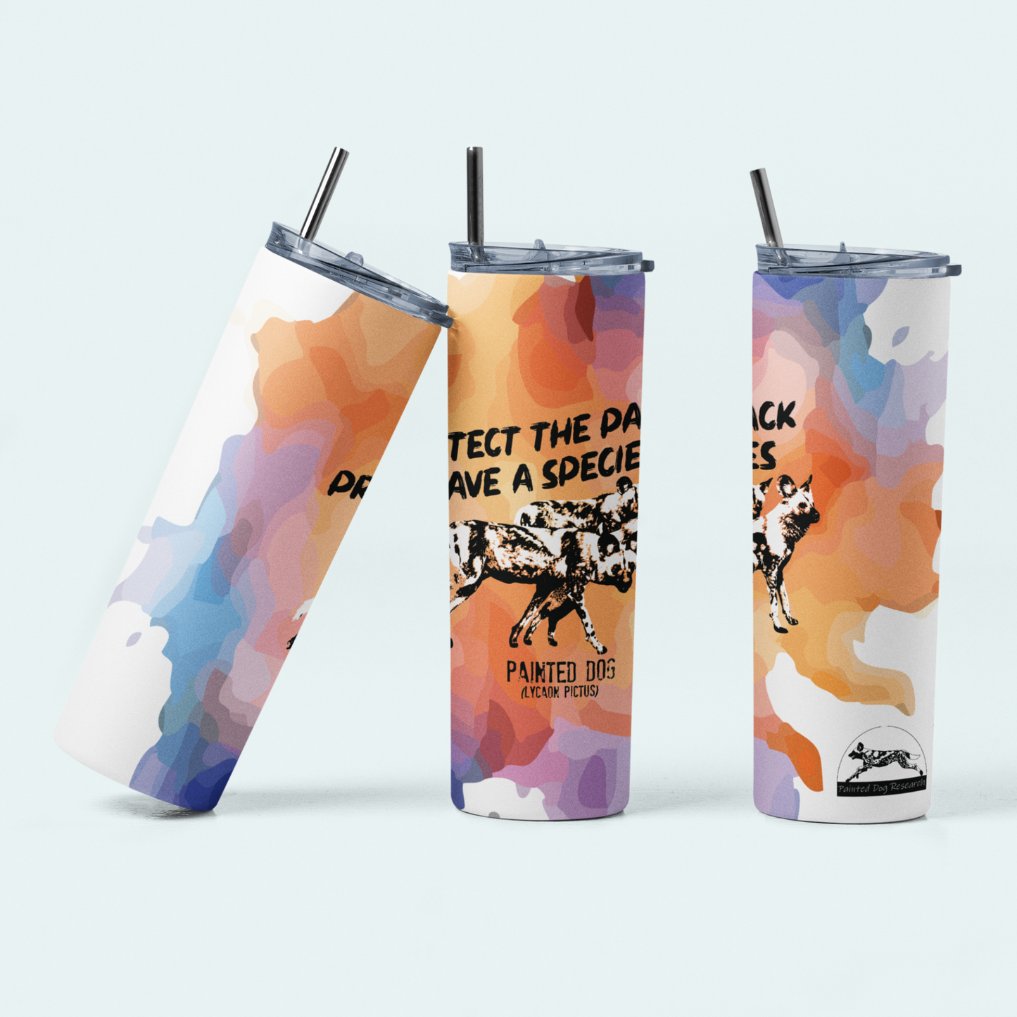 Painted Dog Research Fundraiser (Limited Edition for January) 20oz Tumbler