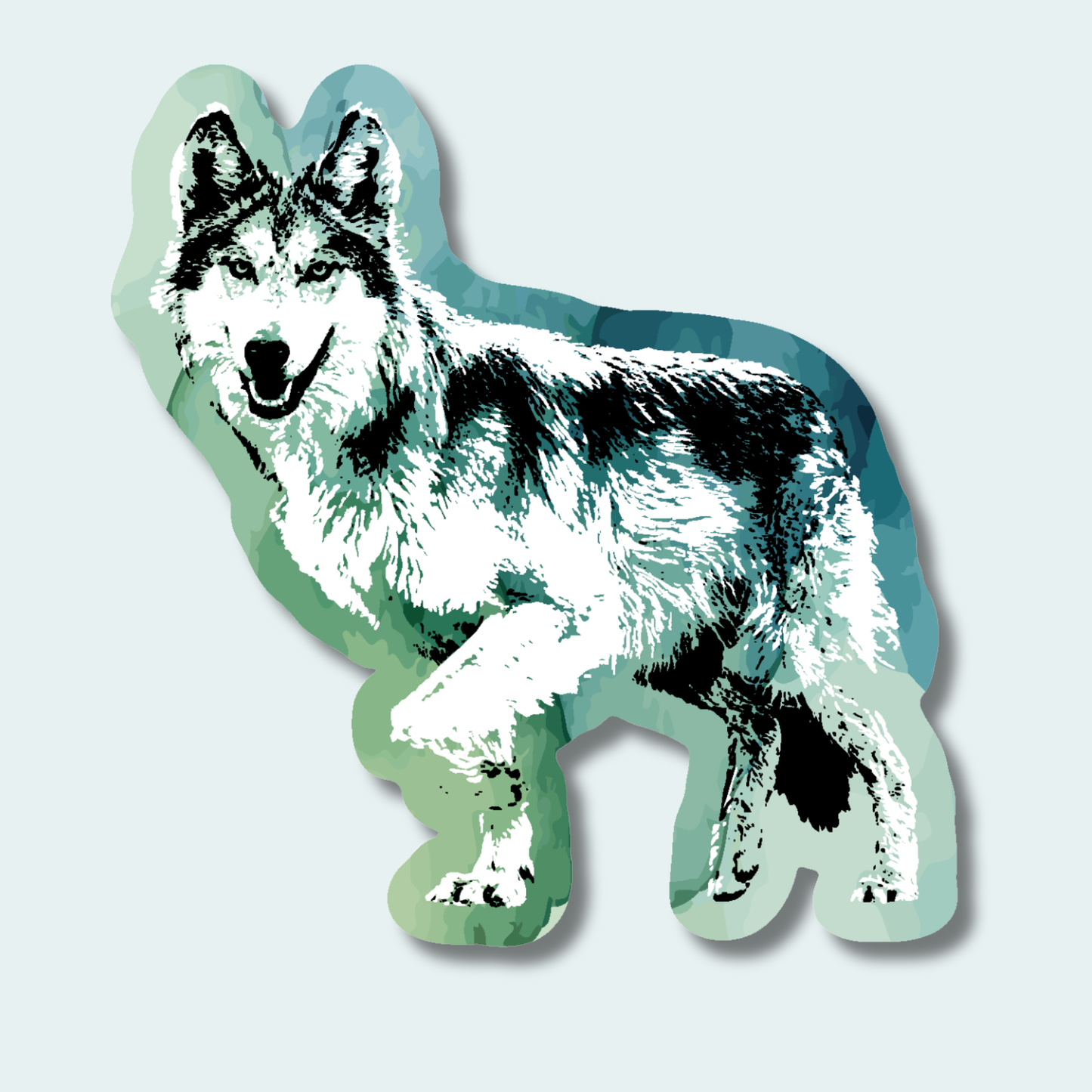Mexican Wolf (Limited Edition) 4in Sticker