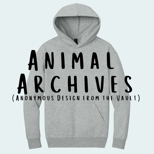 Animal Archives (Anonymous Design from the Vault) Heavy Hoodie