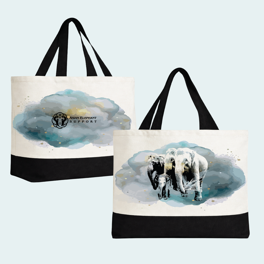 Asian Elephants Fundraiser (Limited Edition for June) Tote Bag