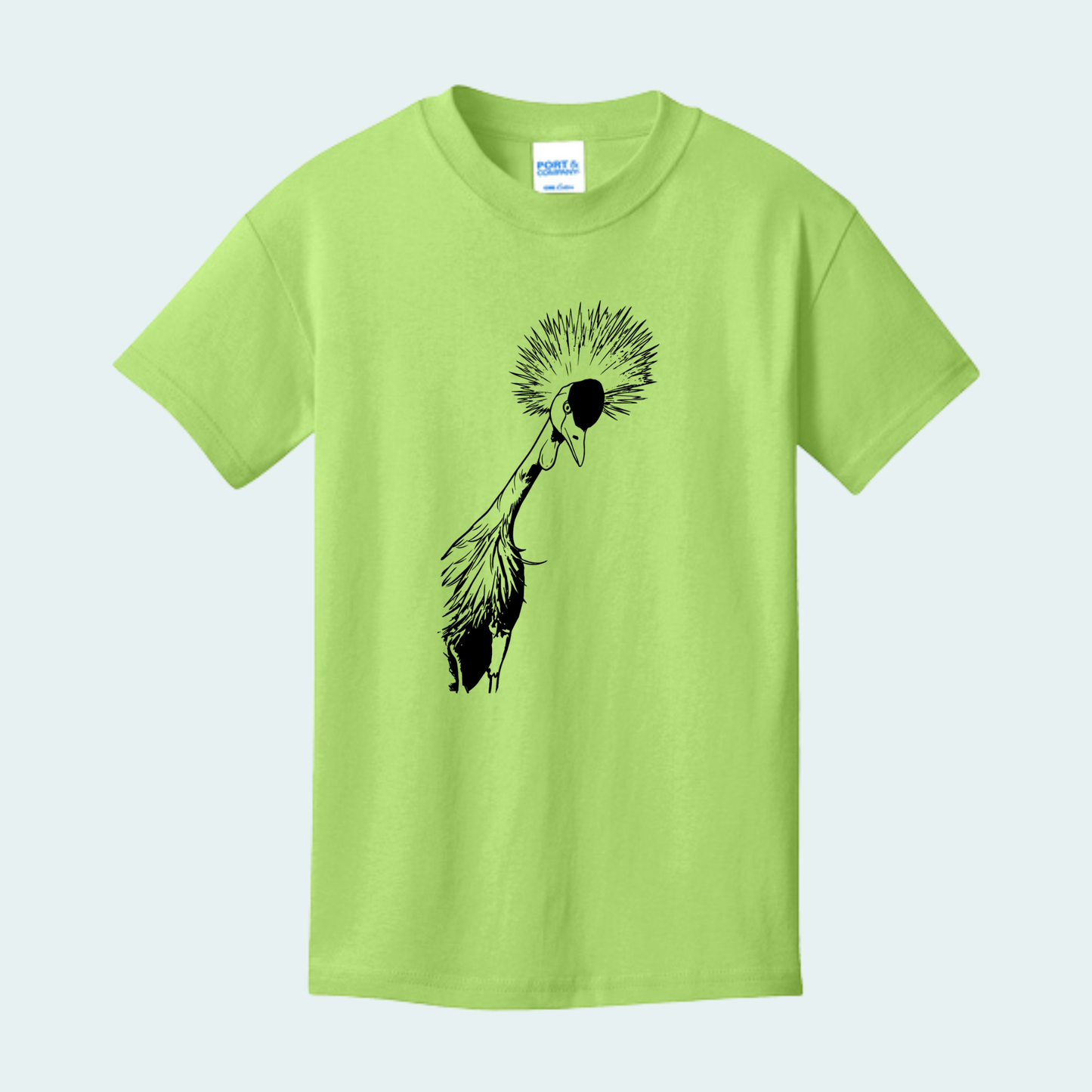 Grey Crowned Crane (Limited Edition for July) YOUTH Tee