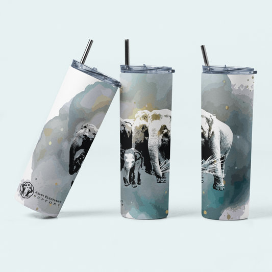 Asian Elephants Fundraiser (Limited Edition for June) 20oz Tumbler