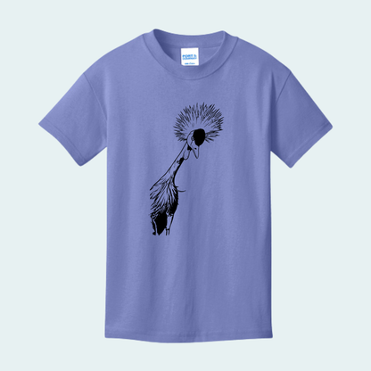 Grey Crowned Crane (Limited Edition for July) YOUTH Tee