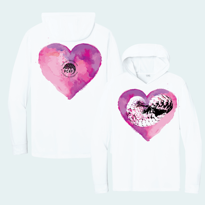 Pangolin Conservation and Research Foundation (Fundraiser) (Limited Edition for February) Moisture Wicking Hooded Tee