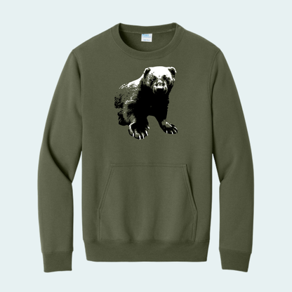 Wolverine (Available March 17-20) Pocket Crewneck