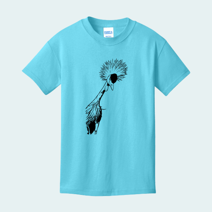Grey Crowned Crane (Limited Edition for July) YOUTH Tee
