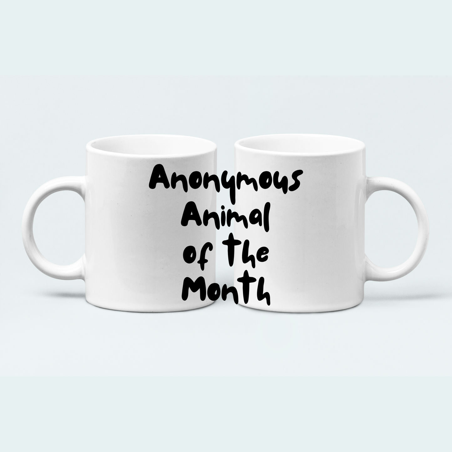 Anonymous Animal of the Month Mug