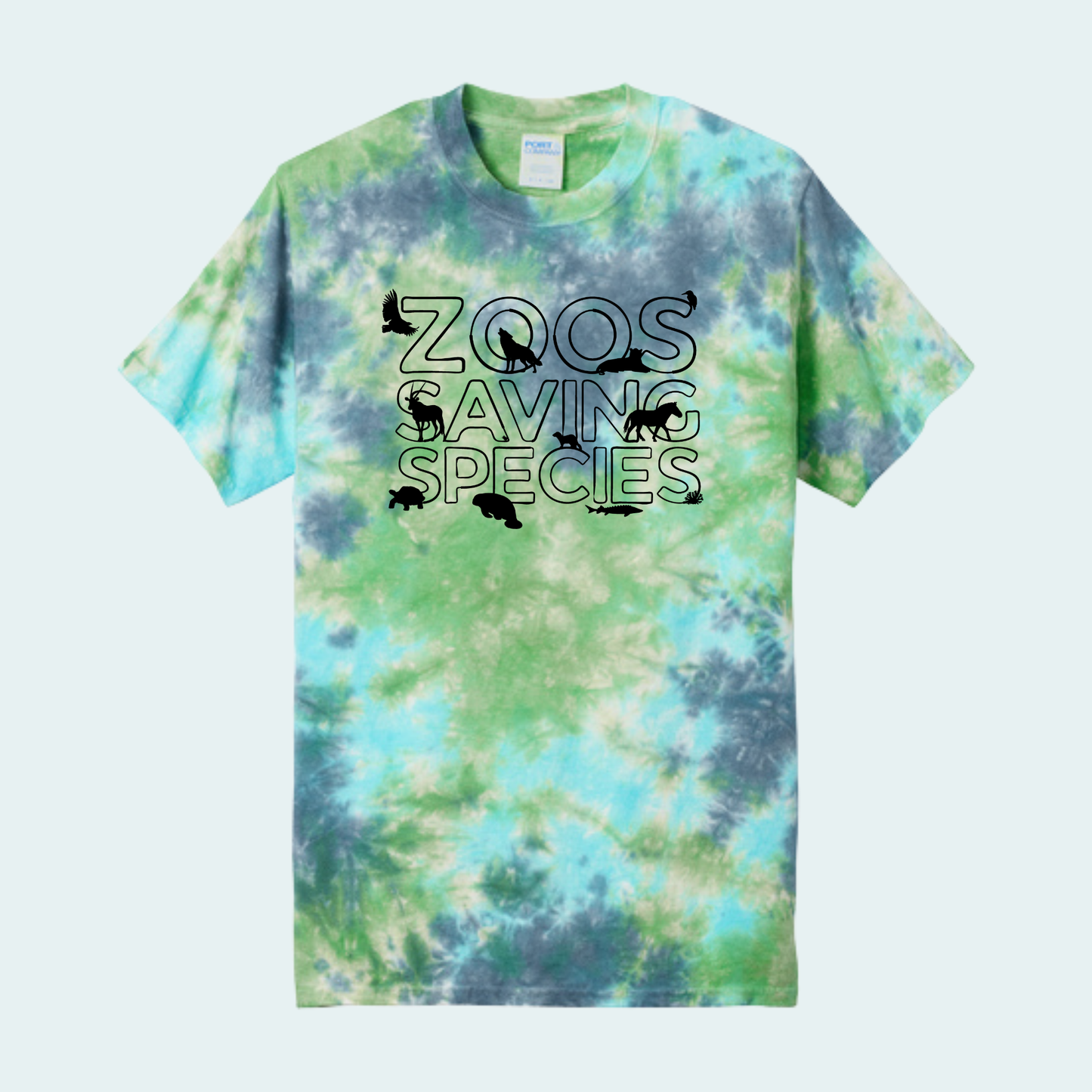 Zoo Saving Species  (Limited Edition for June) Tie Dye Unisex Tee