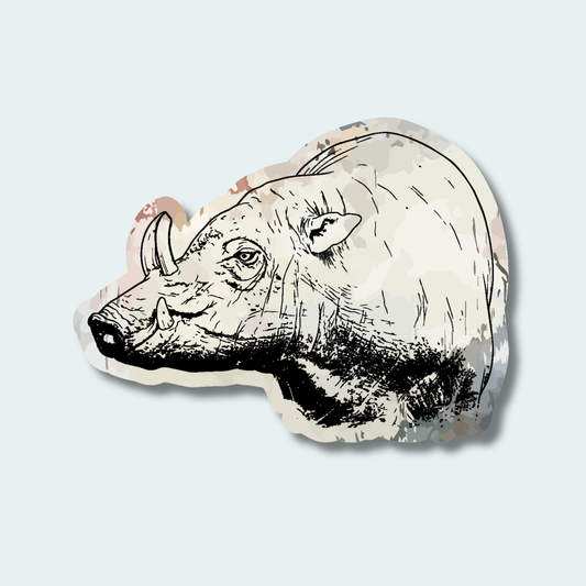 Babirusa (Limited Edition for July) 4in Sticker