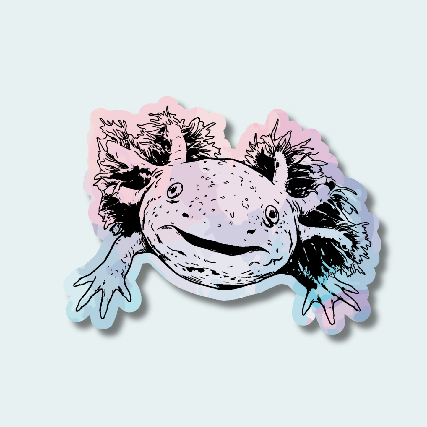 Axolotl (Limited Edition for July) 4in Sticker