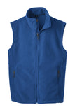 Custom Embroidery Option - Unisex Fleece Vest (Limited Run) (Made to Order)
