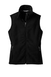 Custom Embroidery Option - Women's Fleece Vest (Limited Run) (Made to Order)