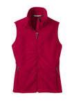 Custom Embroidery Option - Women's Fleece Vest (Limited Run) (Made to Order)