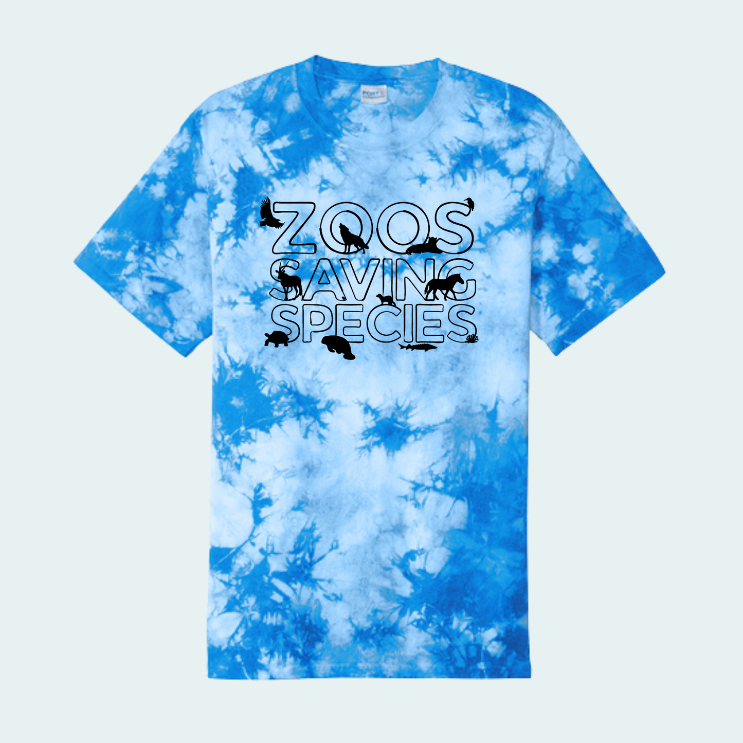 Zoo Saving Species  (Limited Edition for June) Tie Dye Unisex Tee