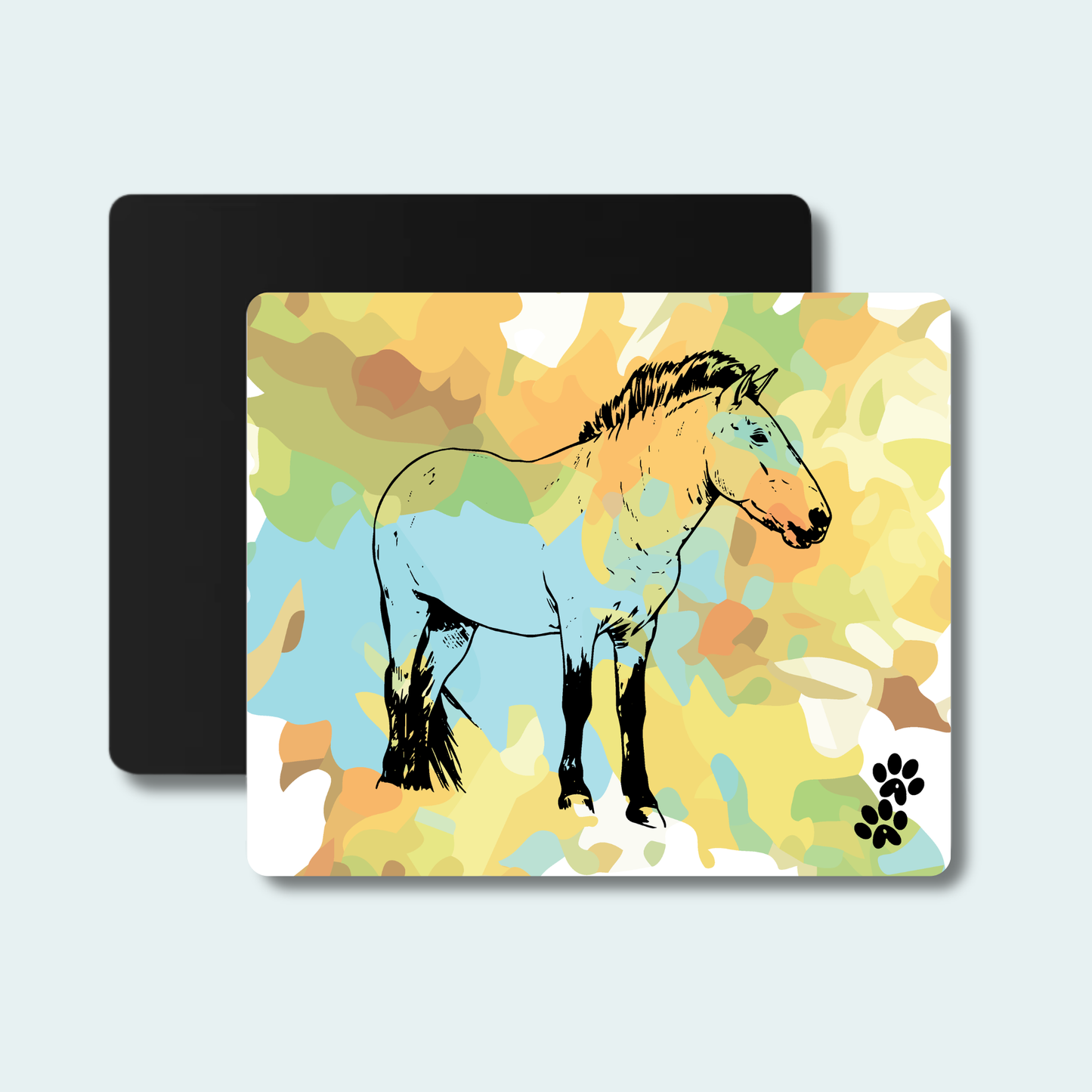 Przewalski's Horse (Limited Edition for July) Mouse pad