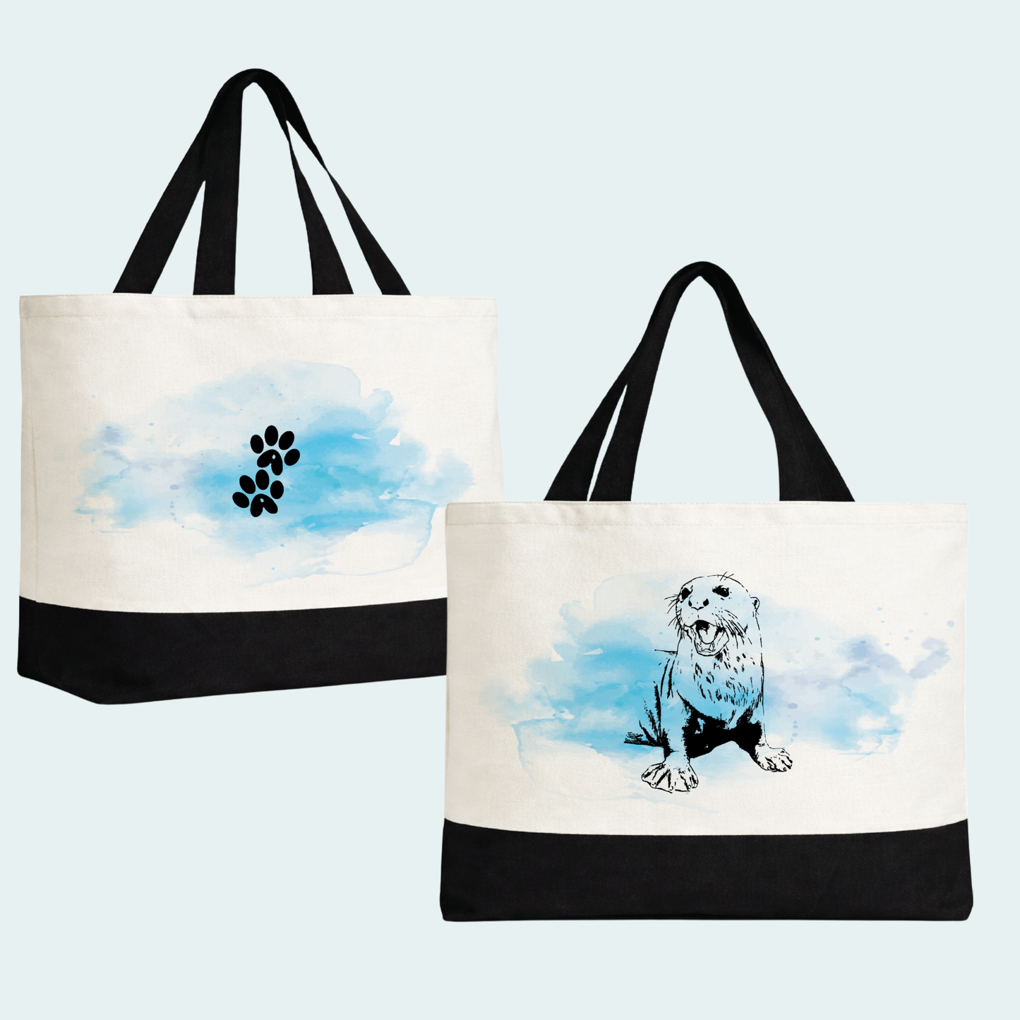 Giant River Otter (Limited Edition for July) Tote Bag