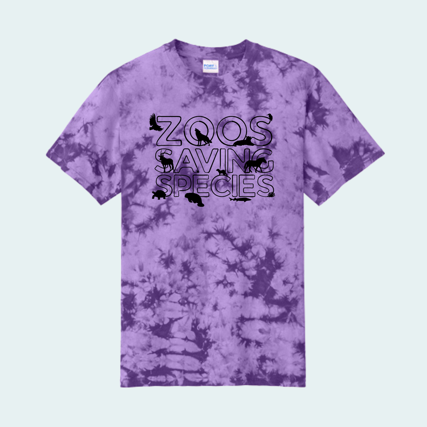 Zoo Saving Species  (Limited Edition for June) Tie Dye Unisex Tee