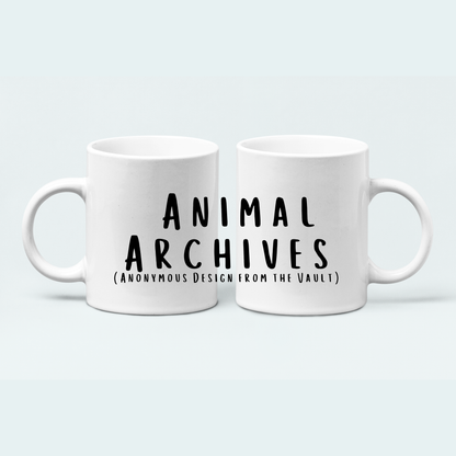 Animal Archives (Anonymous Design from the Vault) Mug