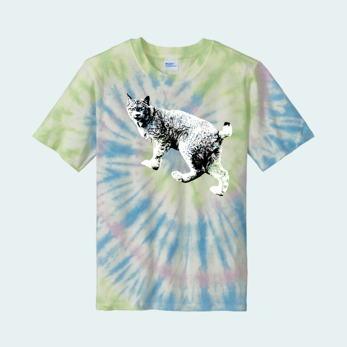 Canadian Lynx (Limited Edition for June) Tie Dye YOUTH Tee