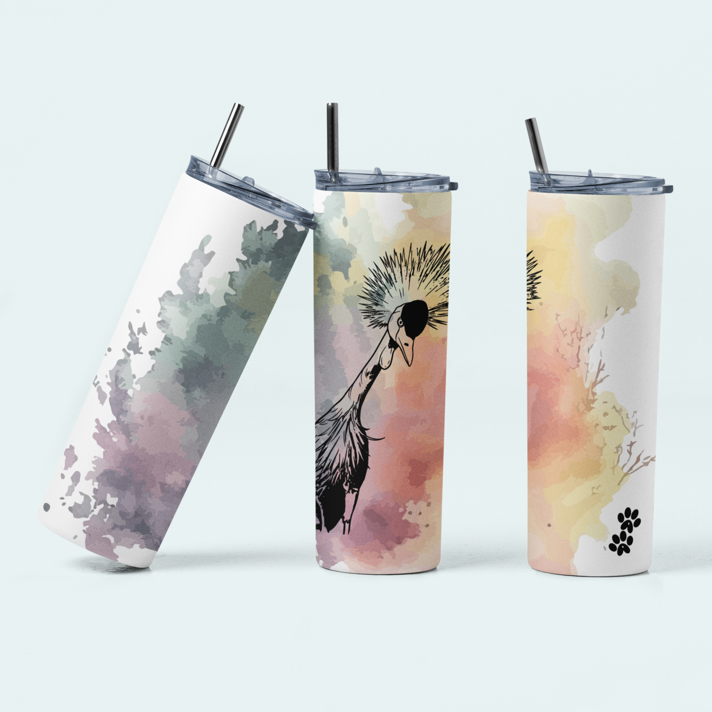 Grey Crowned Crane (Limited Edition for July) 20oz Tumbler