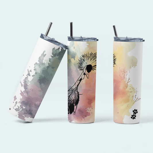 Grey Crowned Crane (Limited Edition for July) 20oz Tumbler