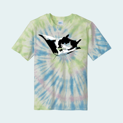 Manta Ray  (Limited Edition for June) Tie Dye YOUTH Tee