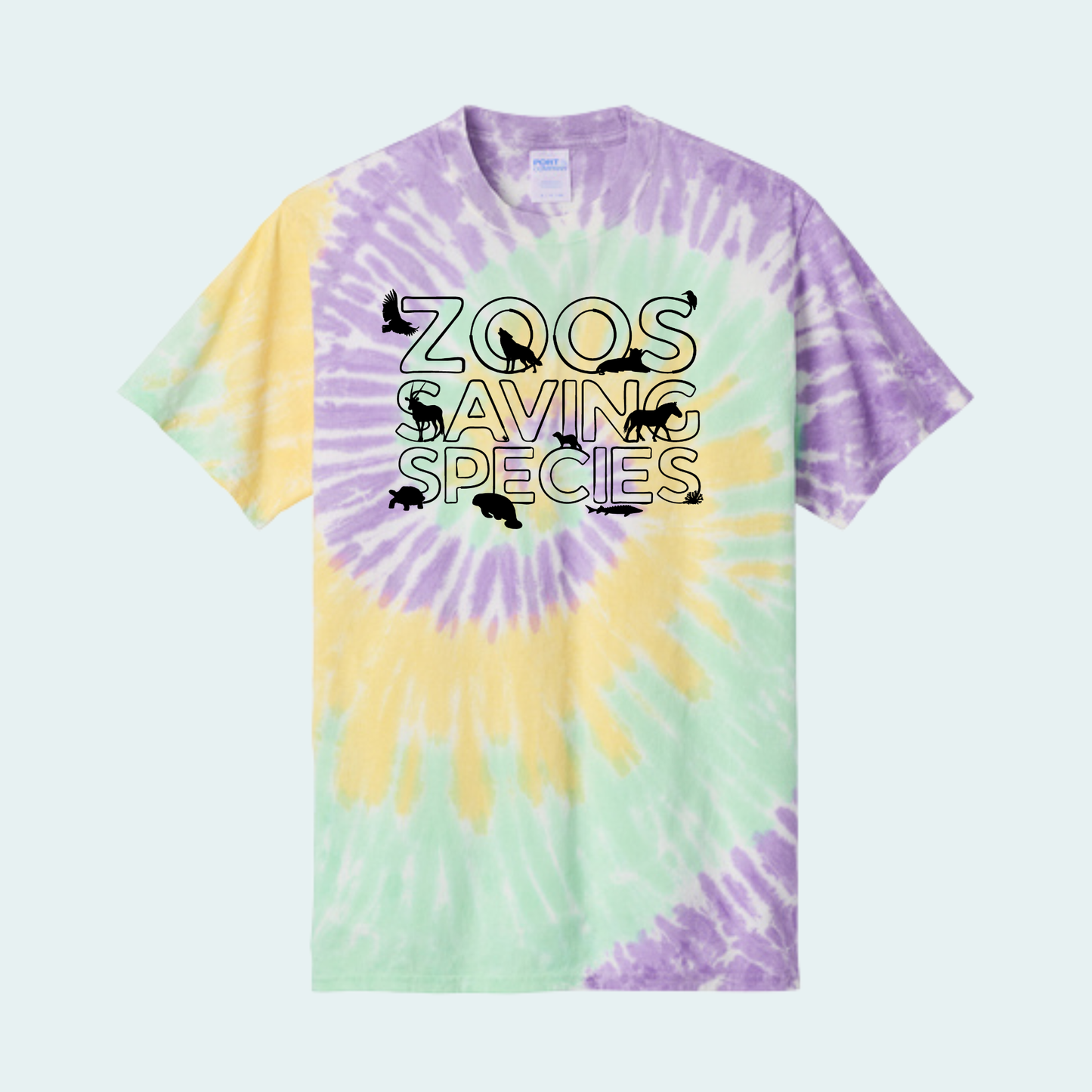 Zoo Saving Species  (Limited Edition for June) Tie Dye Unisex Tee