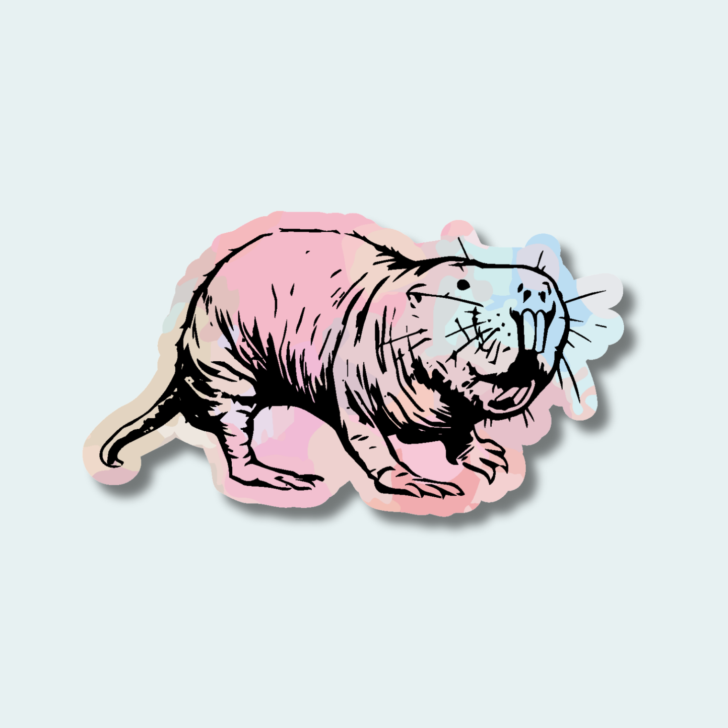 Naked Mole Rat (Limited Edition for August) 4in Sticker