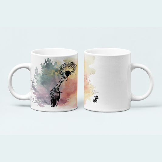 Grey Crowned Crane (Limited Edition for July) Mug