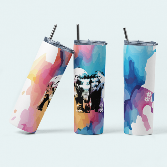 Baby Elephants (Limited Edition for January) 20oz Tumbler