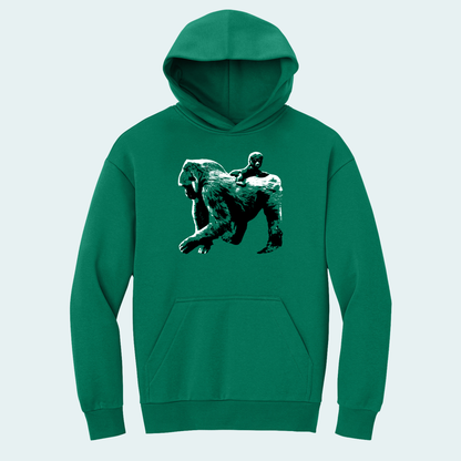 Gorilla with Baby (Limited Edition for January) Heavy Hoodie