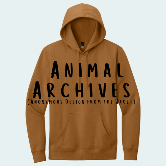 Animal Archives (Anonymous Design from the Vault) Hoodie