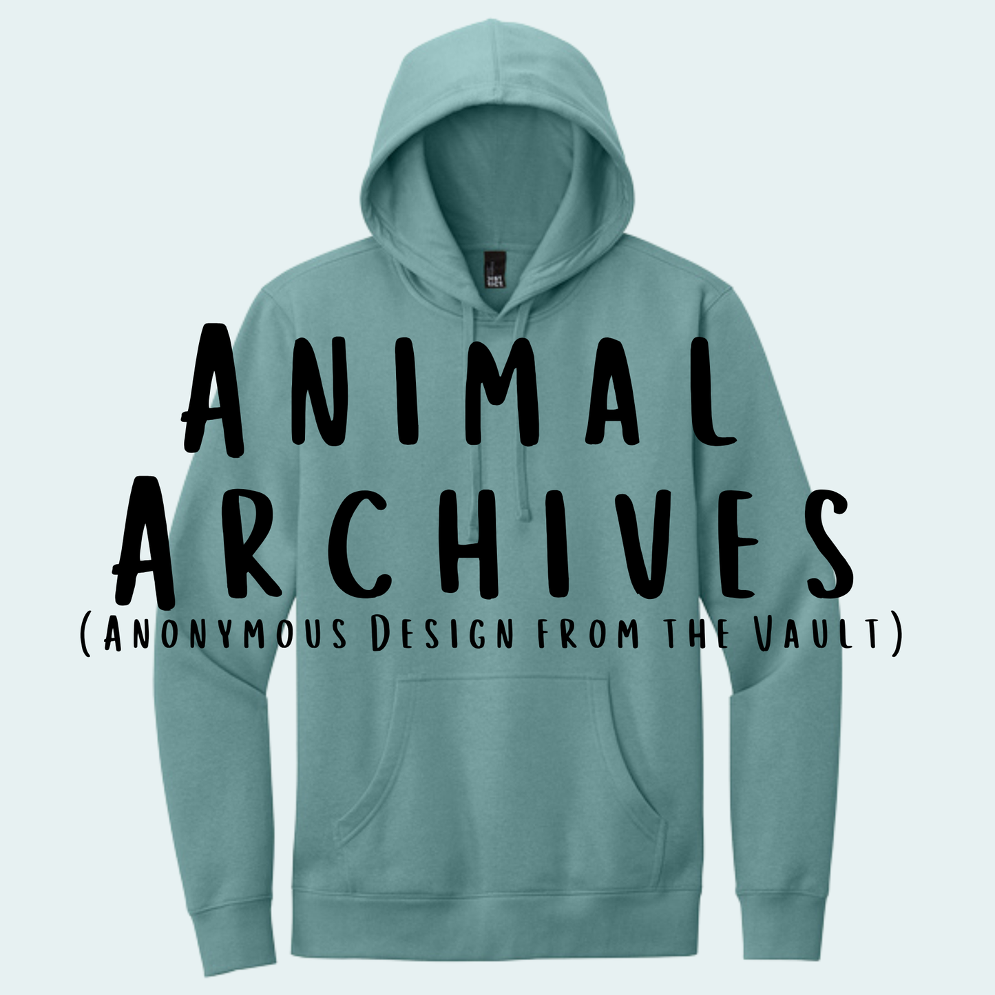 Animal Archives (Anonymous Design from the Vault) Hoodie