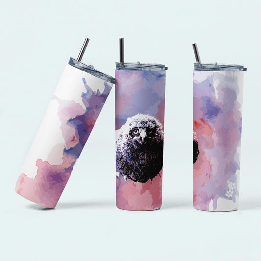 Snowy Owl Chick (Limited Edition for January) 20oz Tumbler