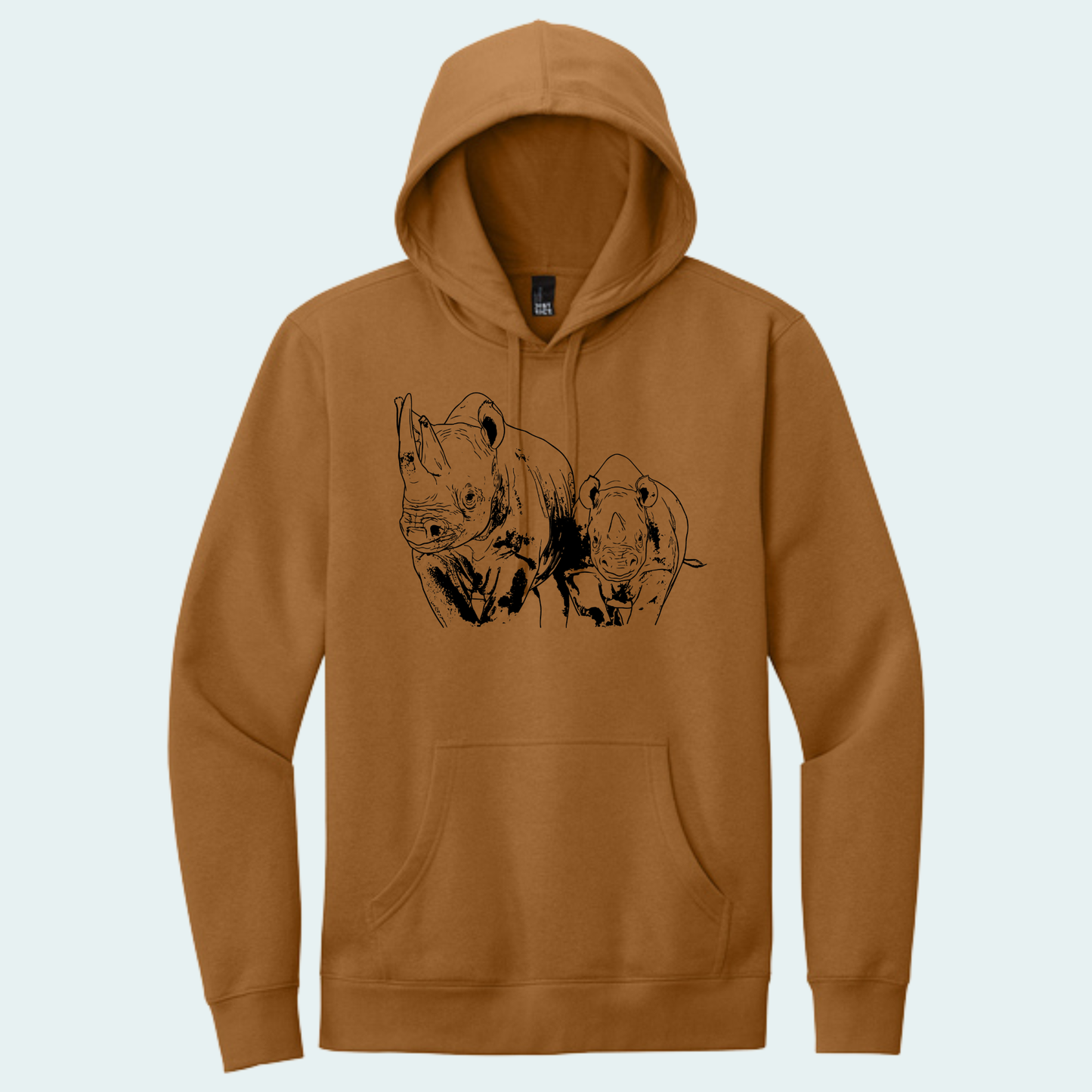 Rhino with Baby Fundraiser (Limited Edition for July) Hoodie