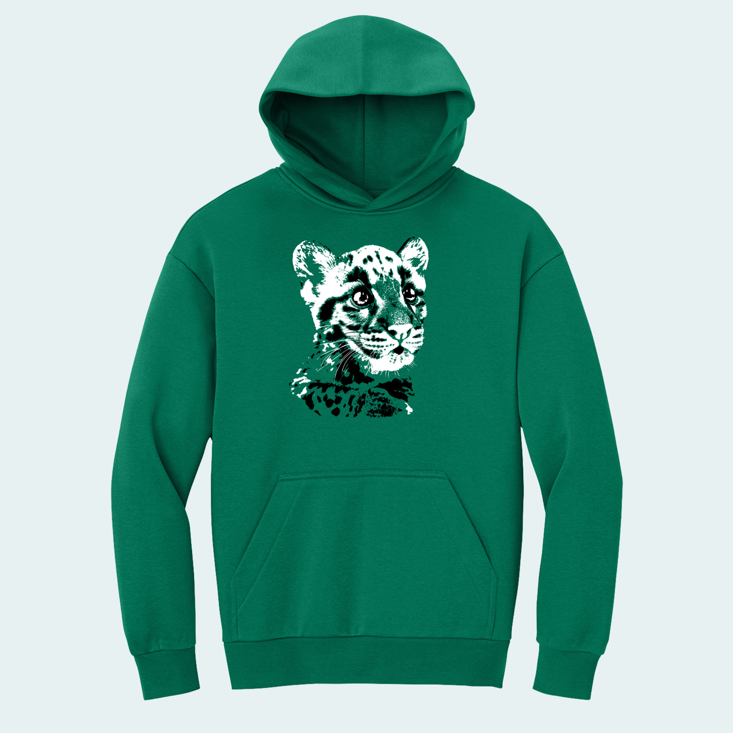 Clouded Leopard Cub (Limited Edition for January) Heavy Hoodie