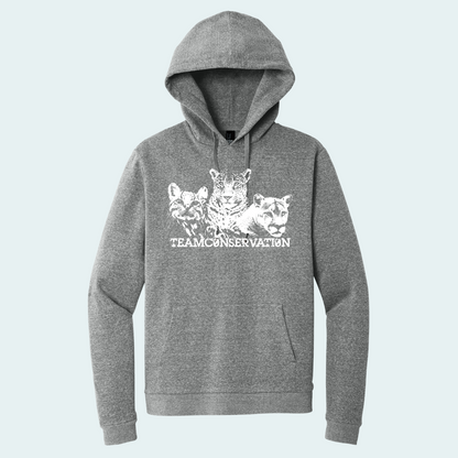 3 Cats Team Conservation - Unisex Hoodie