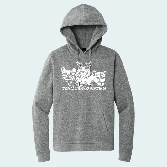 3 Cats Team Conservation - Unisex Hoodie
