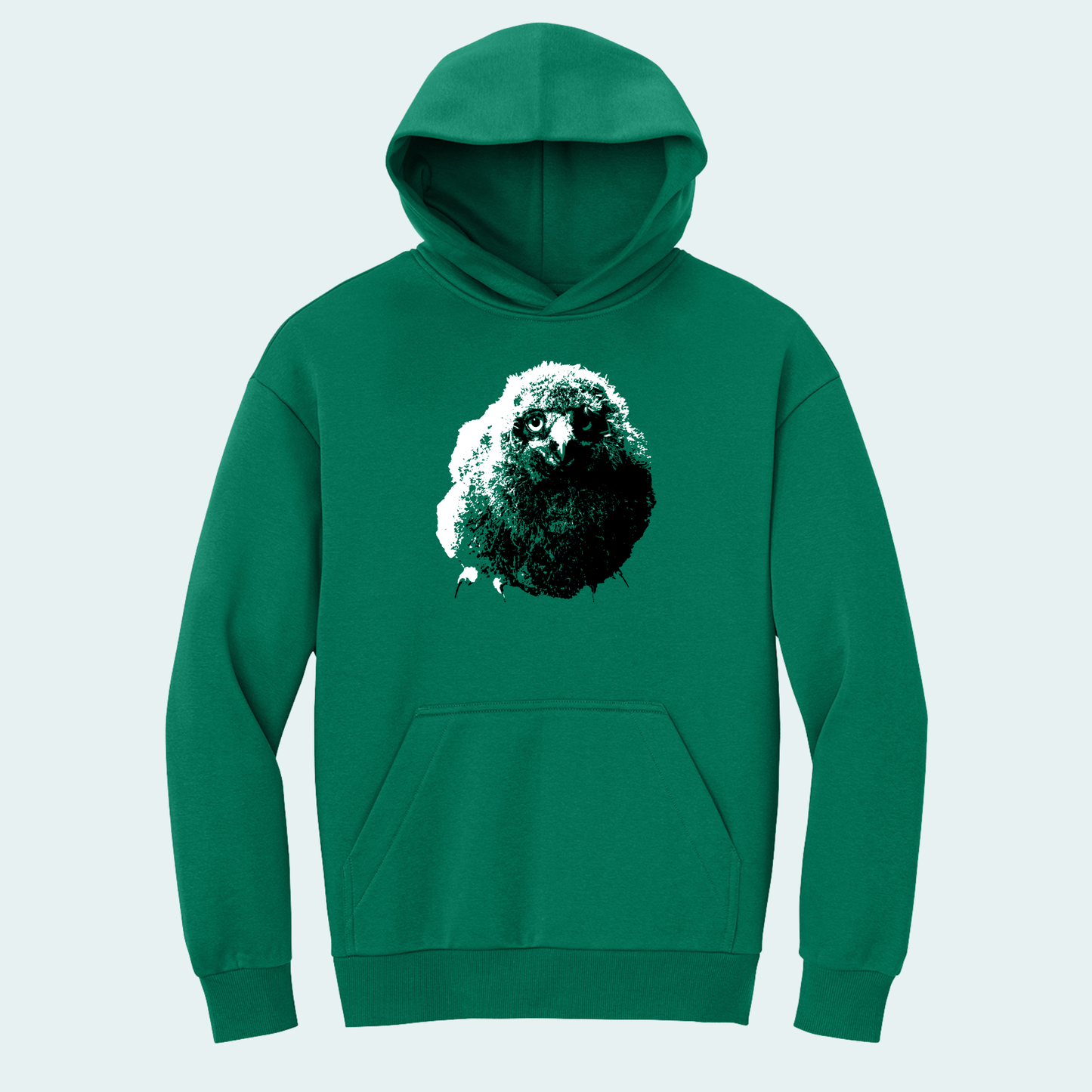Snowy Owl Chick (Limited Edition for January) Heavy Hoodie