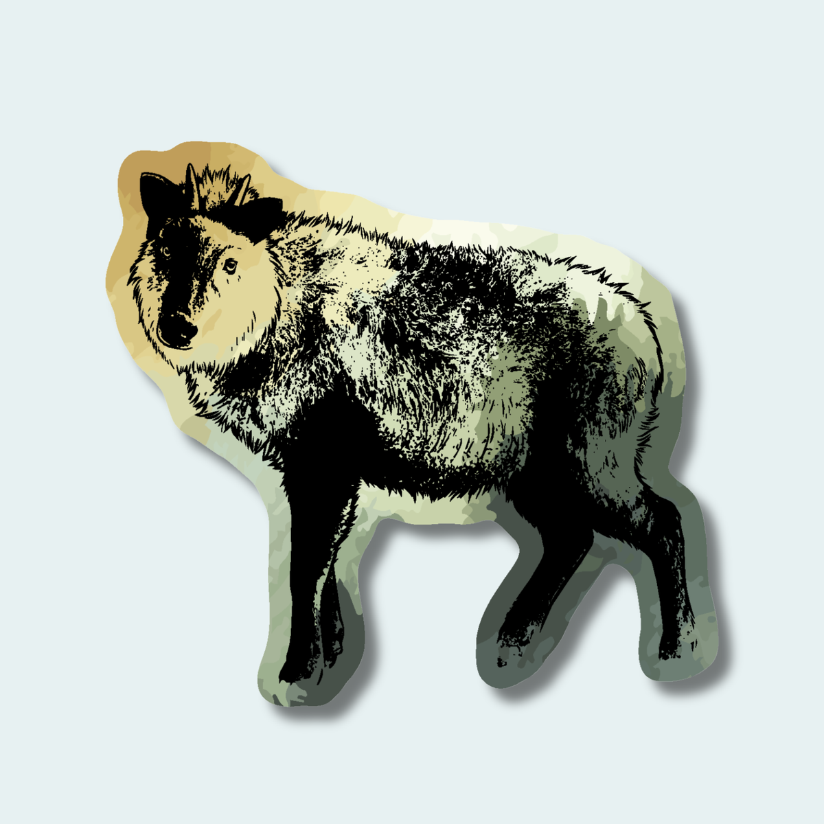 Japanese Serow (Limited Edition for October) 4in Sticker
