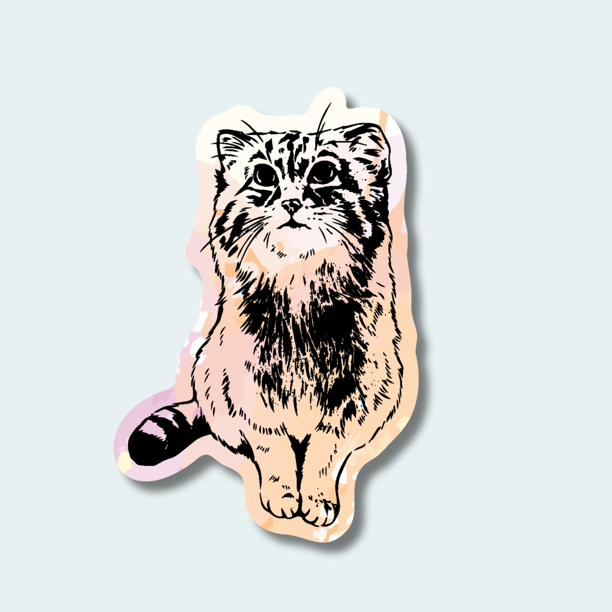 Pallas Cat (Limited Edition for October) 4in Sticker