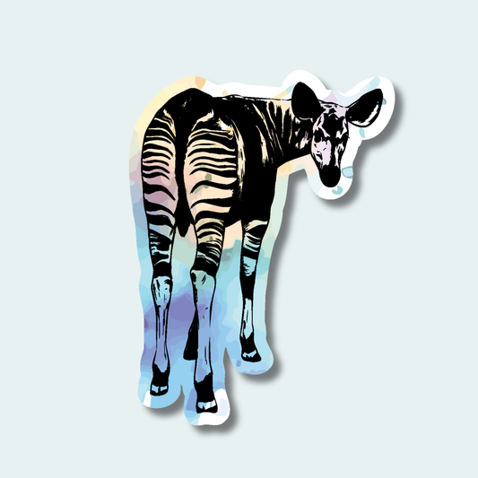Okapi  (Limited Edition for October) 4in Sticker