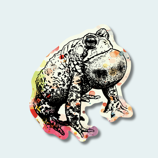 Houston Toad (Limited Edition for October) 4in Sticker