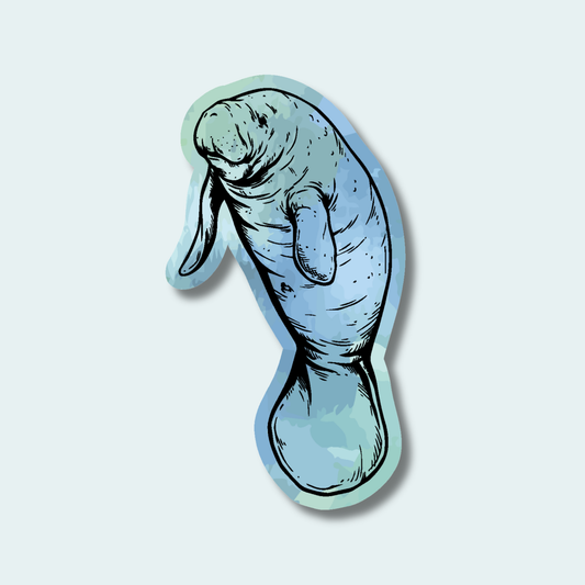 Manatee (Limited Edition for September) 4in Sticker