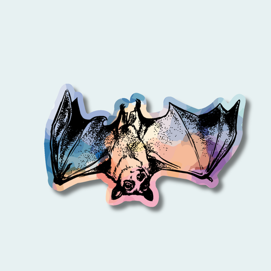 Straw Colored Fruit Bat (Limited Edition for October) 4in Sticker