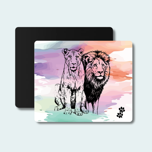 Lions (Limited Edition for July) Mouse pad