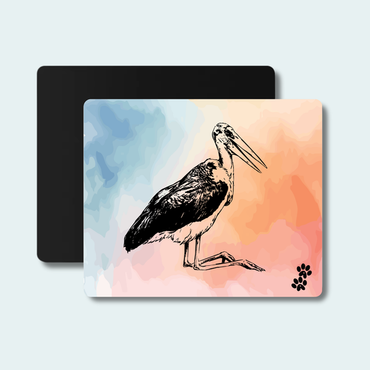 Marabou Stork (Limited Edition for July) Mouse pad