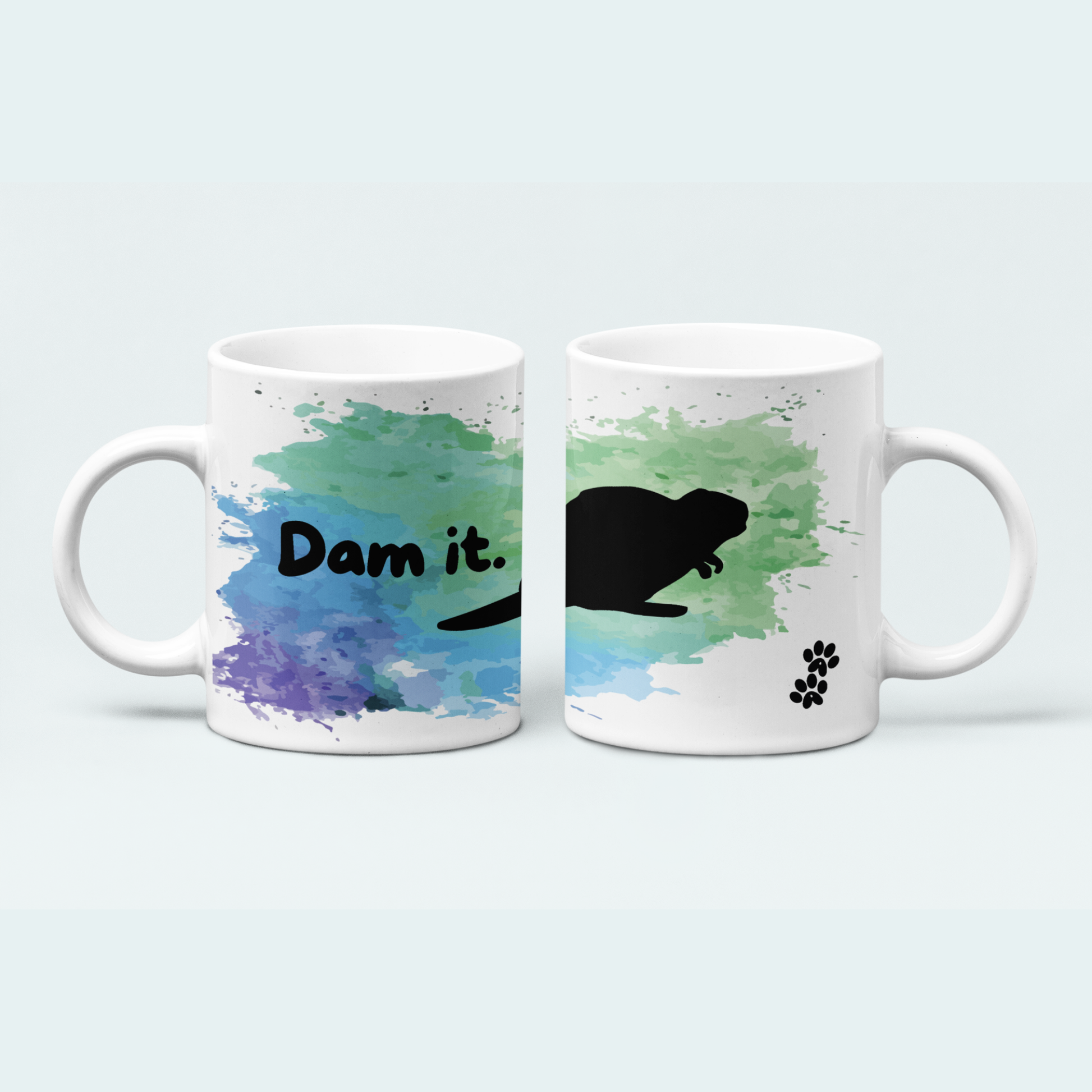 Dam it Beaver (Limited Edition for April) Mug – Animals Anonymous Apparel