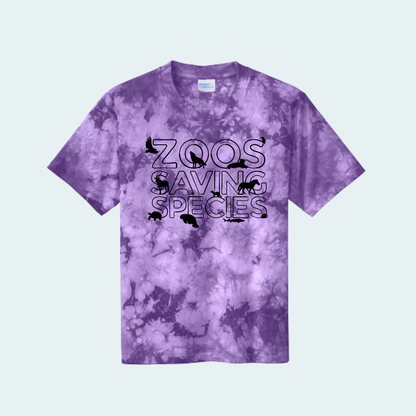 Zoo Saving Species (Limited Edition for June) Tie Dye YOUTH Tee