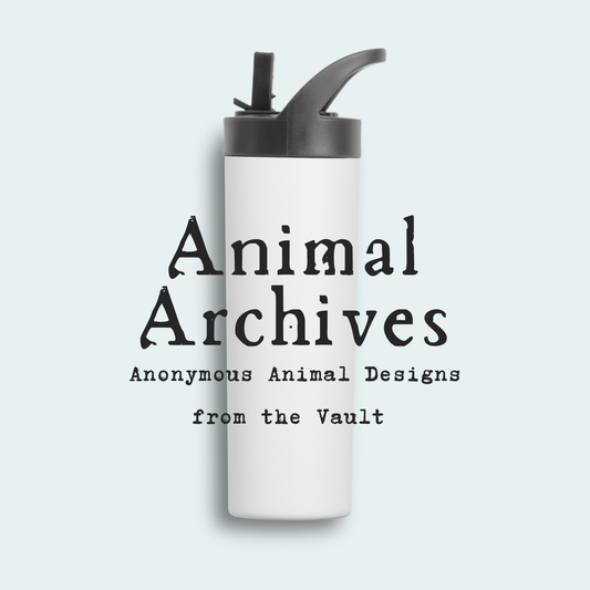Animal Archives (Anonymous Animal Designs from the Vault) 20oz Tumblers